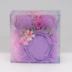 BOXED TULLED LUXURY CHILDREN'S CROWN KVS-173