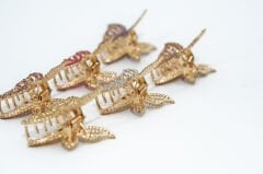 METAL TAŞLI KELEBEK MANDAL M-25