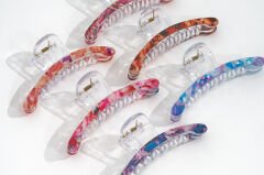 PLASTIC MOTHER OF PEARL LATCH BUCKLE KVS-156-B