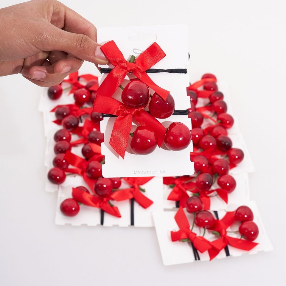 İKİLİ KİRAZ LASTİK TOKA L-19