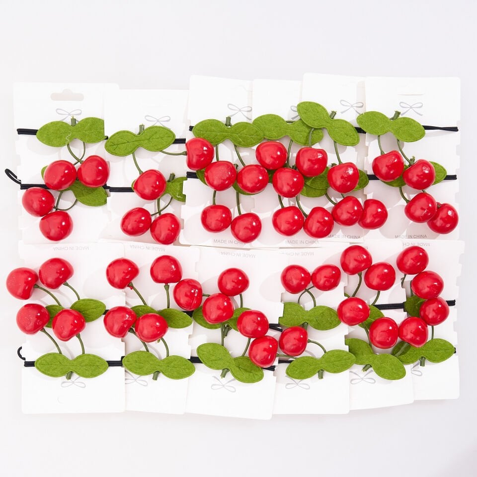 İKİLİ KİRAZ LASTİK TOKA L-18