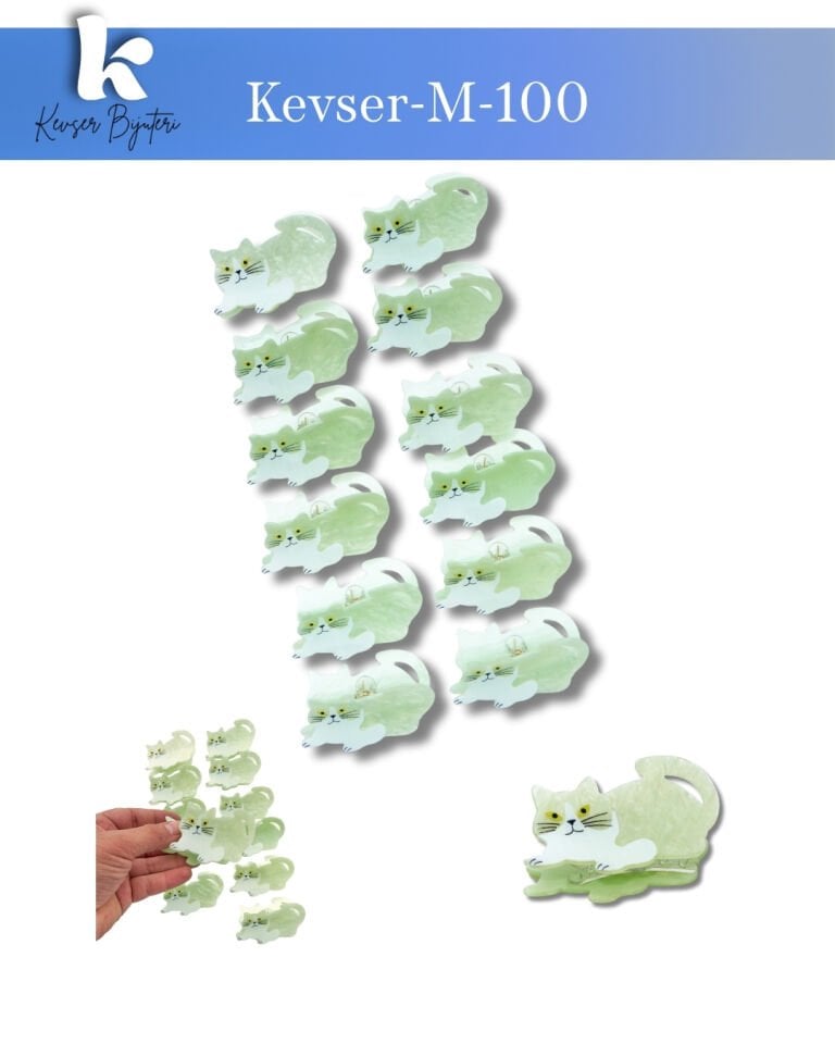 FİGÜRLÜ KEMİK MANDAL KVS-100