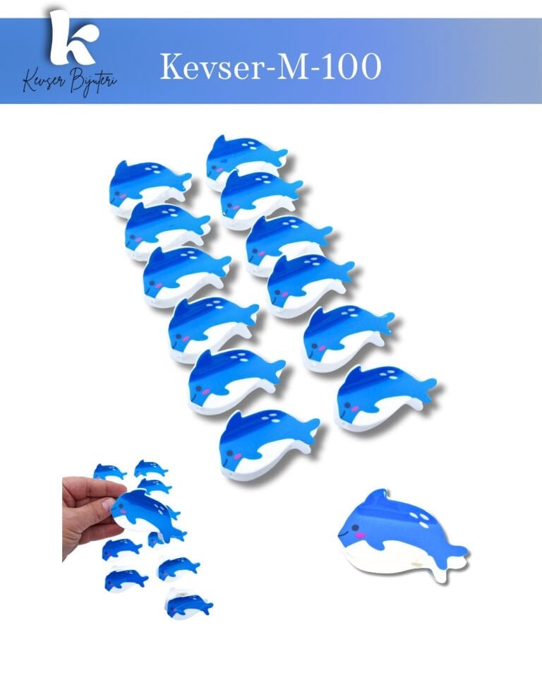 FİGÜRLÜ KEMİK MANDAL KVS-100