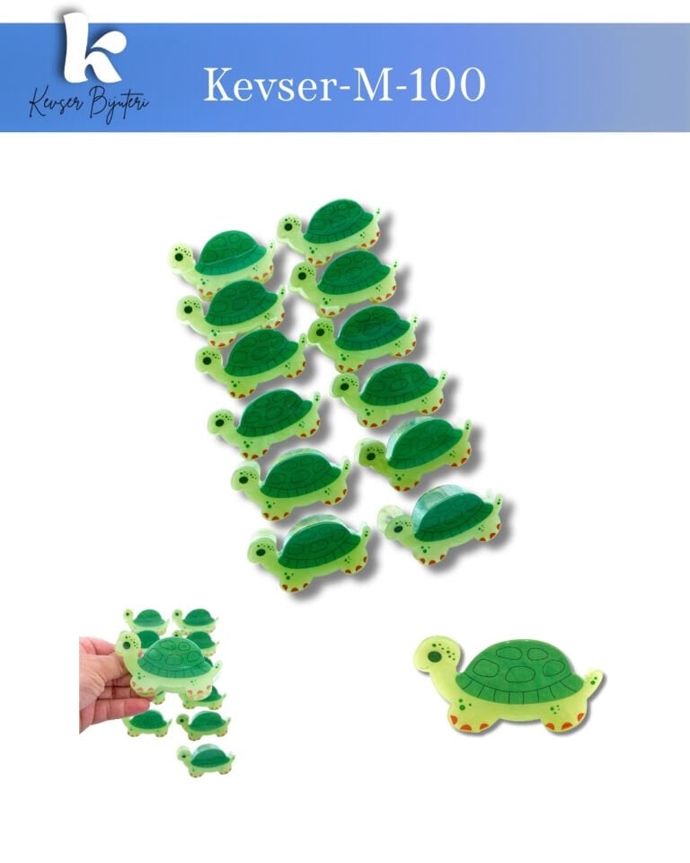 FİGÜRLÜ KEMİK MANDAL KVS-100