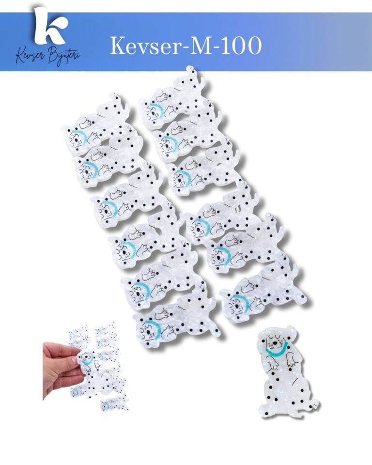 FİGÜRLÜ KEMİK MANDAL KVS-100