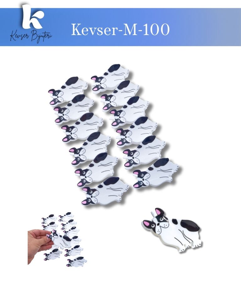 FİGÜRLÜ KEMİK MANDAL KVS-100