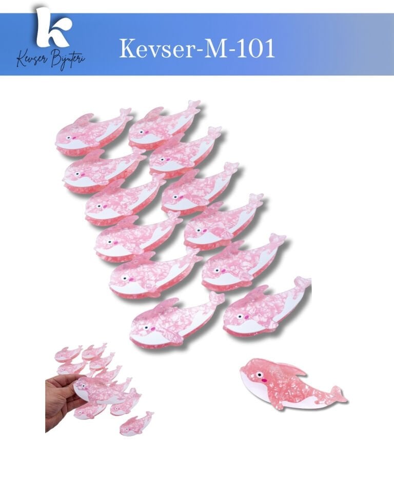 FİGÜRLÜ KEMİK MANDAL KVS-101