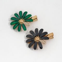 TAŞLI TEKLİ ÇİÇEKLİ PENS P-2