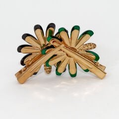 TAŞLI TEKLİ ÇİÇEKLİ PENS P-2