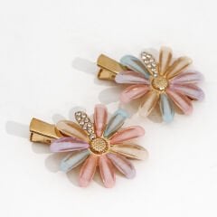 TAŞLI TEKLİ ÇİÇEKLİ PENS P-2