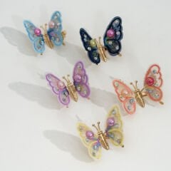 TAŞLI YAYLI KELEBEK PENS KVS-64