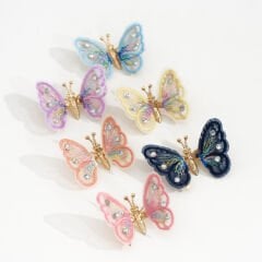 TAŞLI YAYLI KELEBEK PENS KVS-64