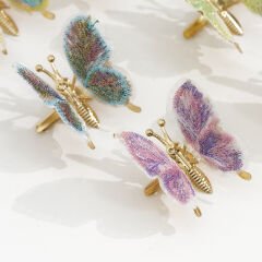 TAŞLI YAYLI KELEBEK PENS KVS-23