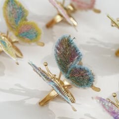 TAŞLI YAYLI KELEBEK PENS KVS-23