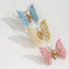 TAŞLI YAYLI KELEBEK PENS P-20