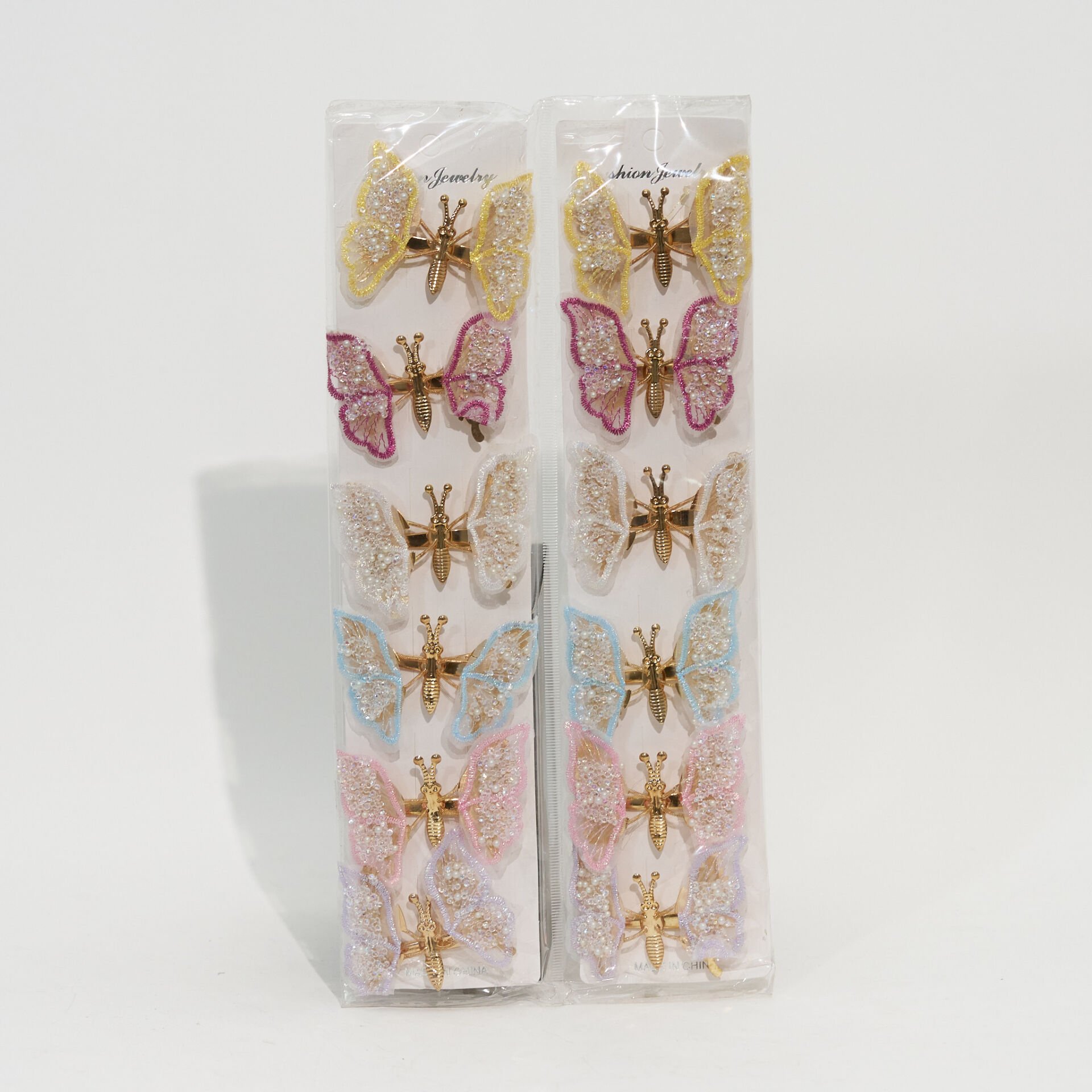 TAŞLI YAYLI KELEBEK PENS P-16