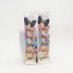 TAŞLI YAYLI KELEBEK PENS KVS-64