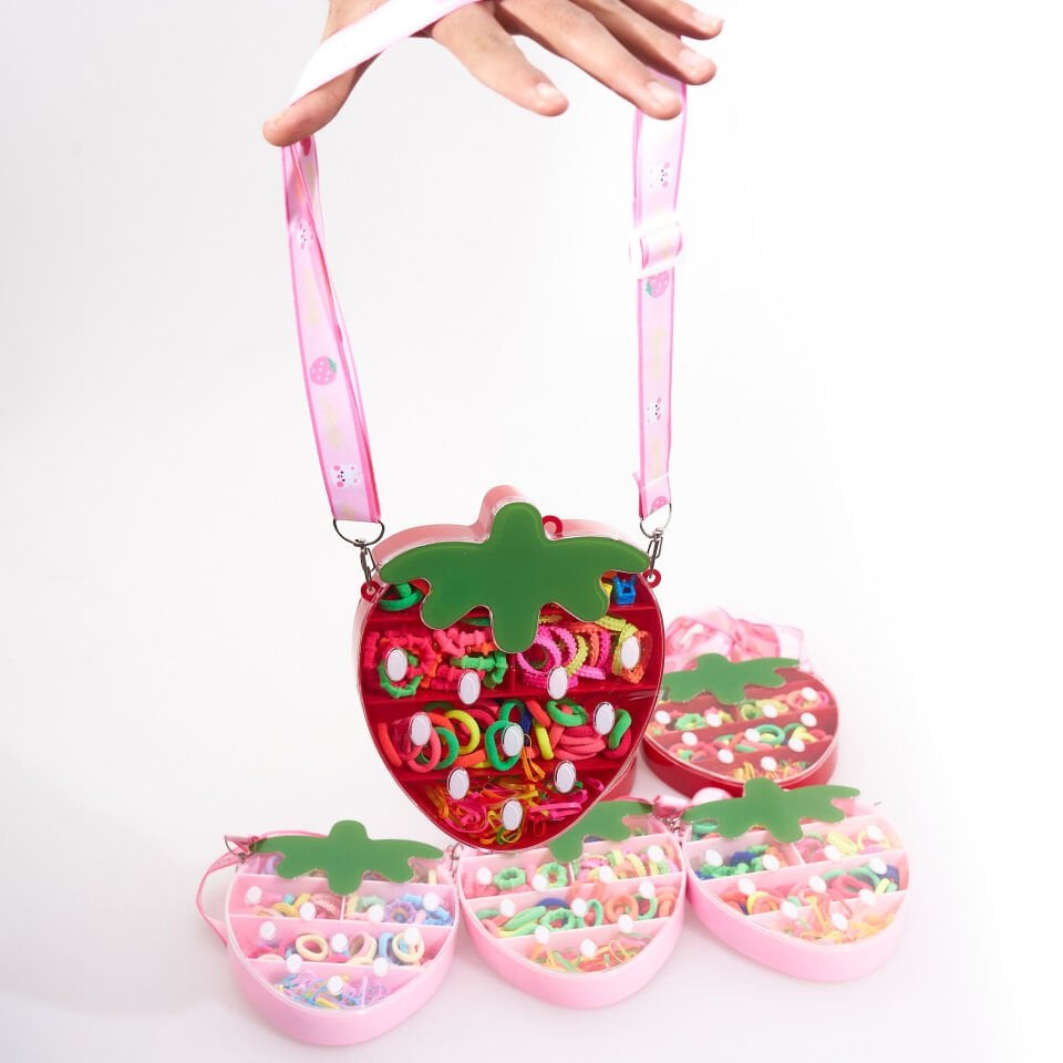 ÇİLEK ÇANTALI SET TOKA 53-B