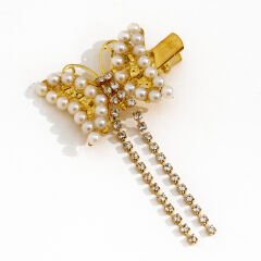 DOUBLE STONE CHAIN BUTTERFLY P-10