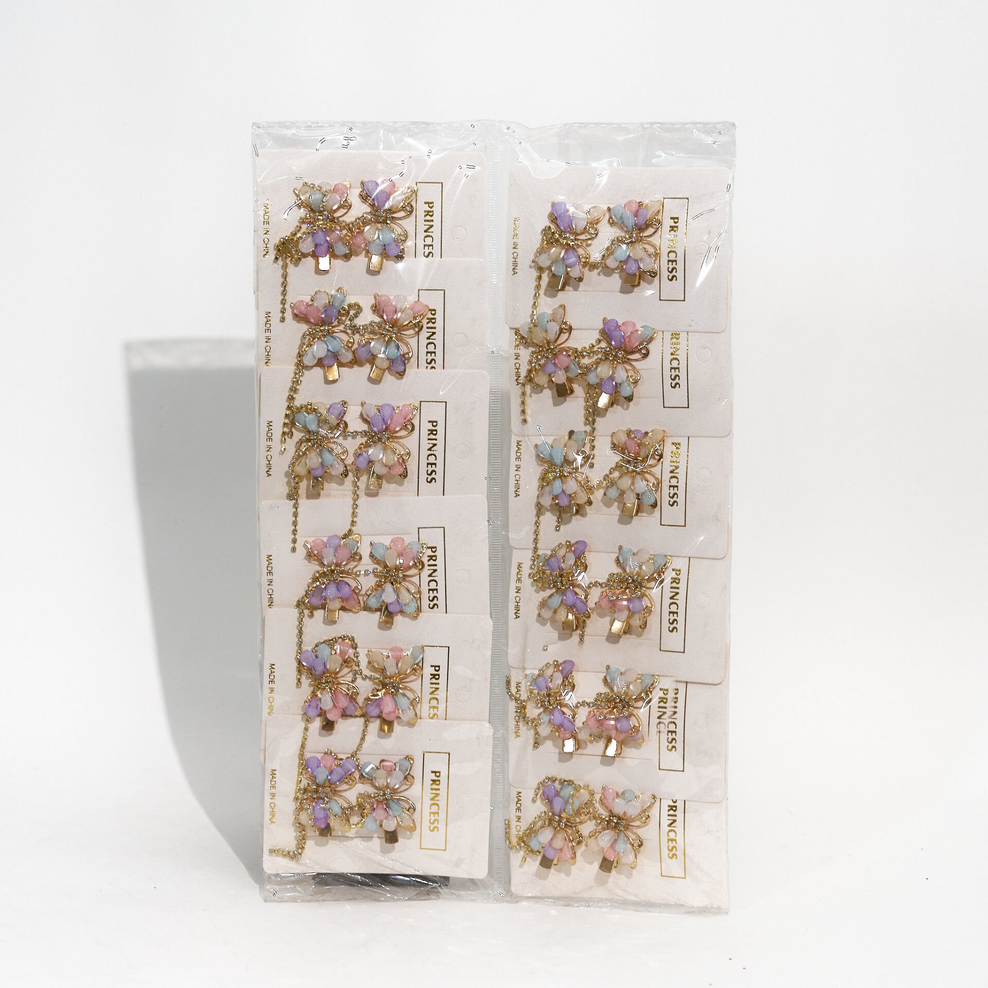 DOUBLE STONE CHAIN BUTTERFLY P-10