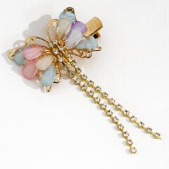 DOUBLE STONE CHAIN BUTTERFLY P-10