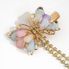 DOUBLE STONE CHAIN BUTTERFLY P-10