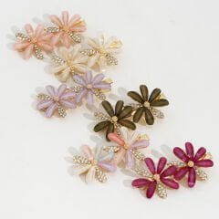 TEKLİ İKİ ÇİÇEKLİ PENS M-20