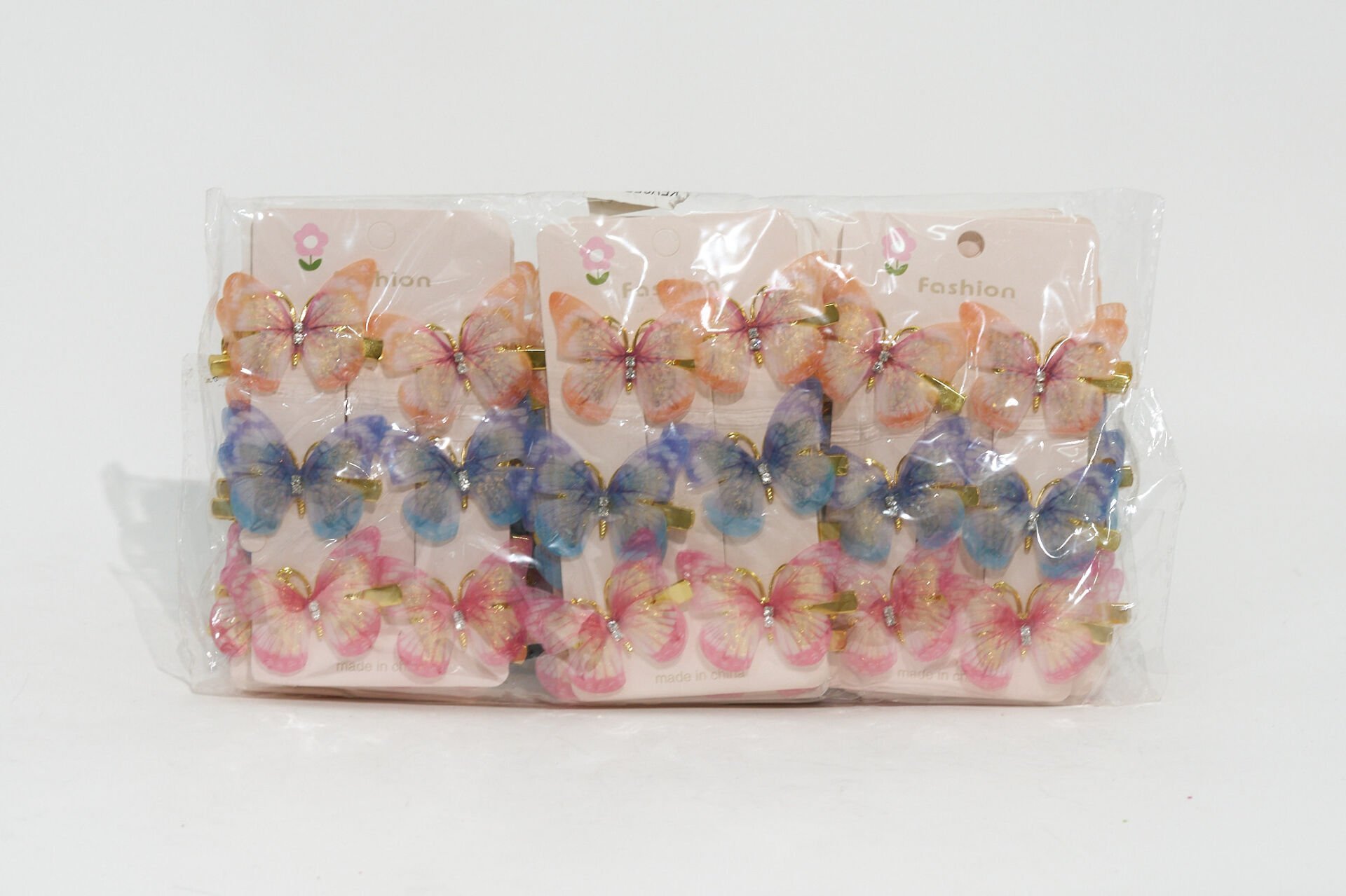 SIX-PIECE FABRIC BUTTERFLY KVS-151