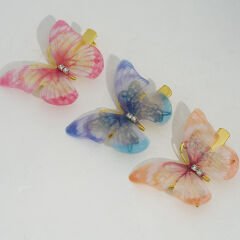 SIX-PIECE FABRIC BUTTERFLY KVS-151