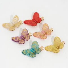 DOUBLE TRANSPARENT BUTTERFLY P-16