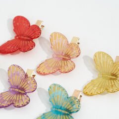 DOUBLE TRANSPARENT BUTTERFLY P-16