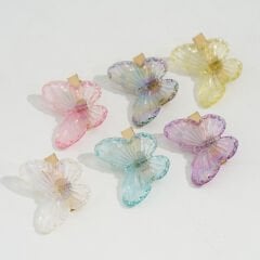 DOUBLE TRANSPARENT BUTTERFLY P-16