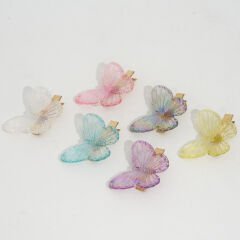 DOUBLE TRANSPARENT BUTTERFLY P-16