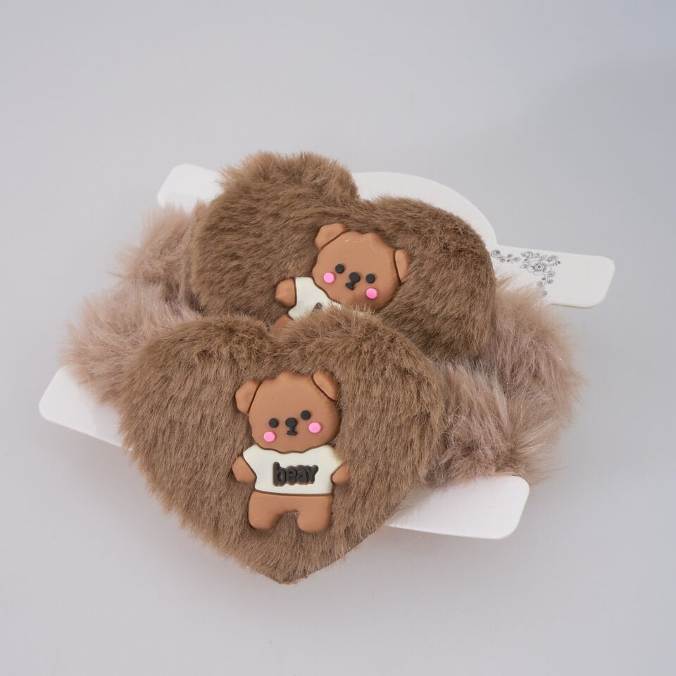 İKİLİ FİGÜRLÜ TÜYLÜ SİMİT TOKA