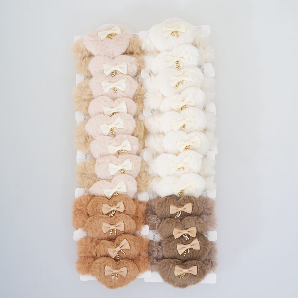 İKİLİ FİGÜRLÜ TÜYLÜ SİMİT TOKA