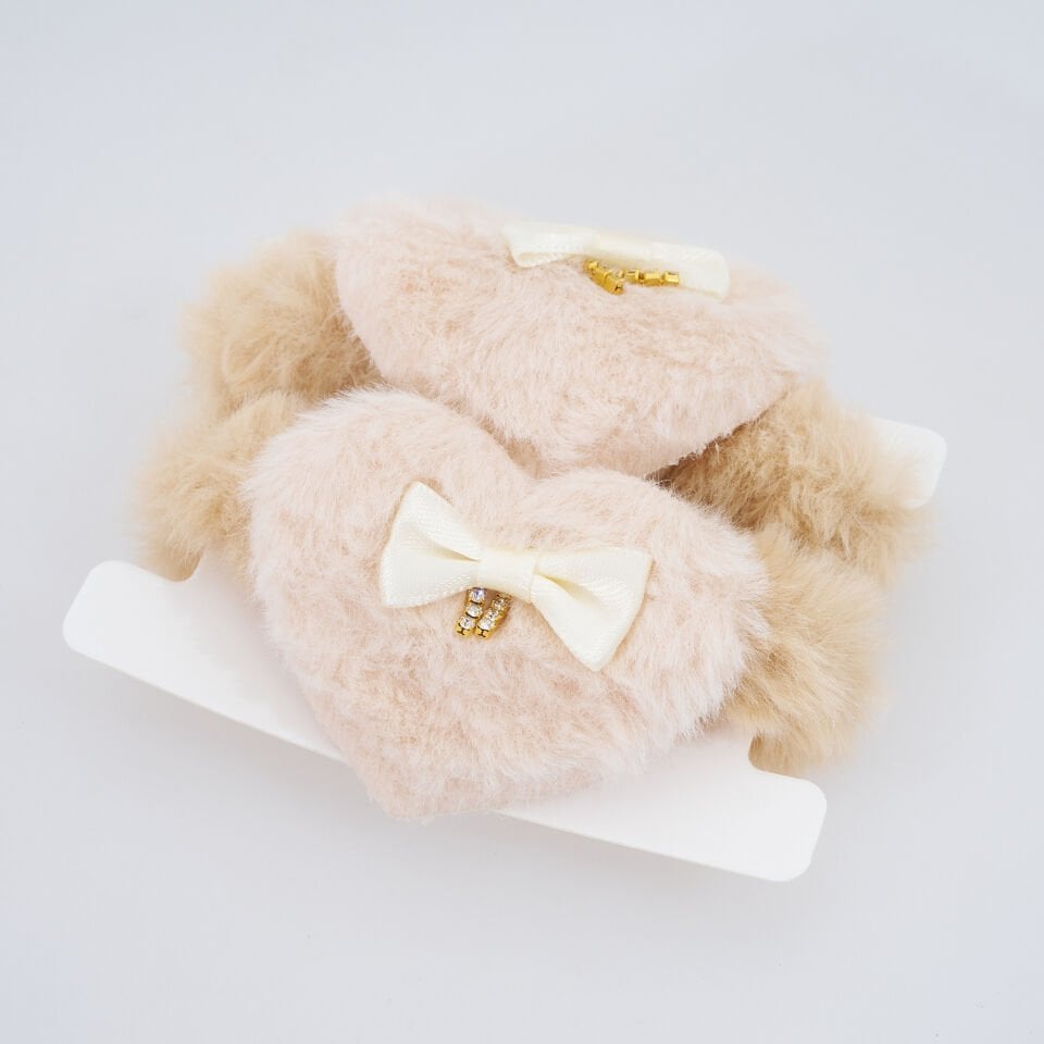 İKİLİ FİGÜRLÜ TÜYLÜ SİMİT TOKA