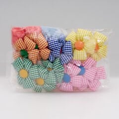 FEATHERED DAISY BUBBLE CLASP L-83