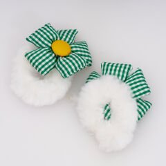 FEATHERED DAISY BUBBLE CLASP L-83