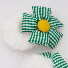 FEATHERED DAISY BUBBLE CLASP L-83