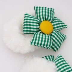 TÜYLÜ PAPATYA SİMİT TOKA L-83