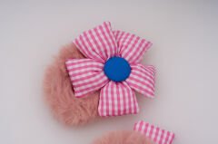 FEATHERED DAISY BUBBLE CLASP L-83