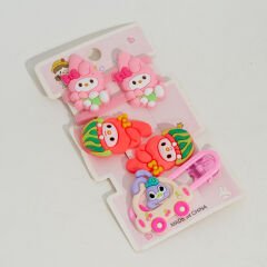 KARTLI FİGÜRLÜ ÇOCUK SET TOKA S-6