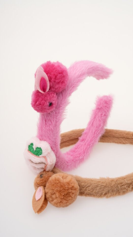 TÜYLÜ ÇİFT FİGÜRLÜ TAÇ