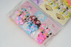 KARTLI FİGÜRLÜ ÇOCUK SET TOKA S-227