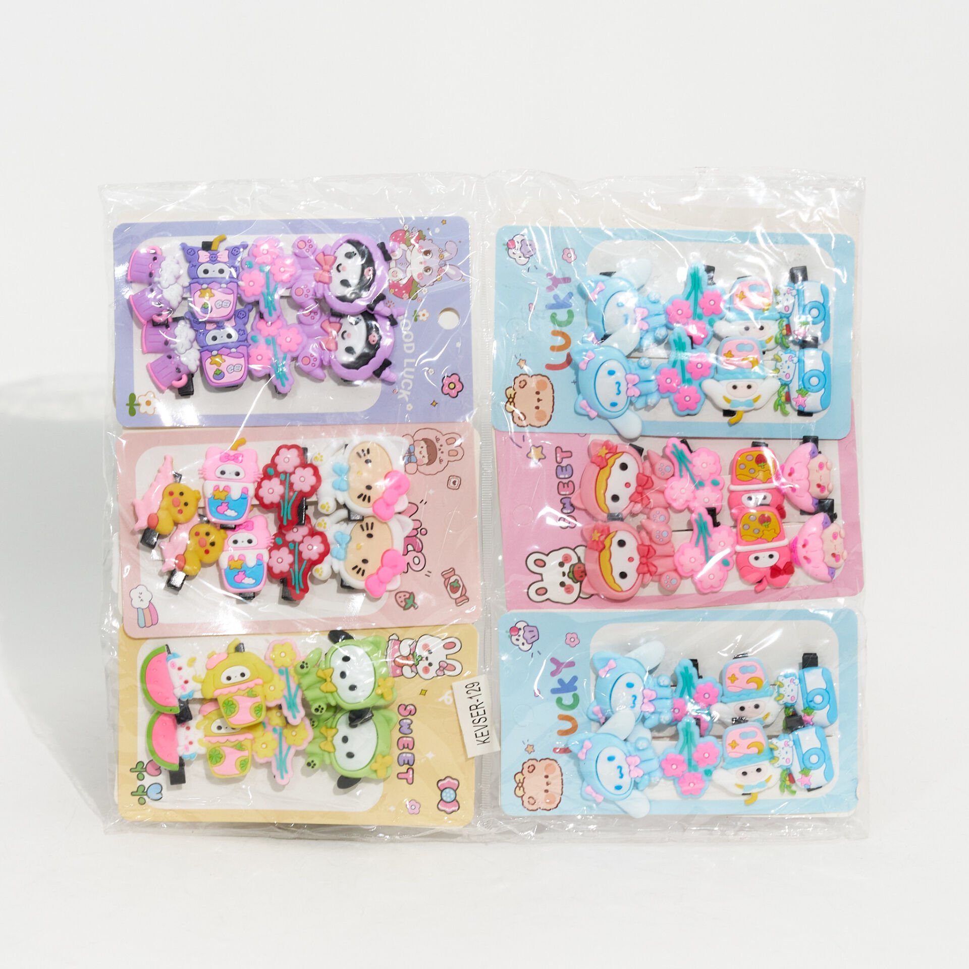 KARTLI FİGÜRLÜ ÇOCUK SET TOKA KVS-129