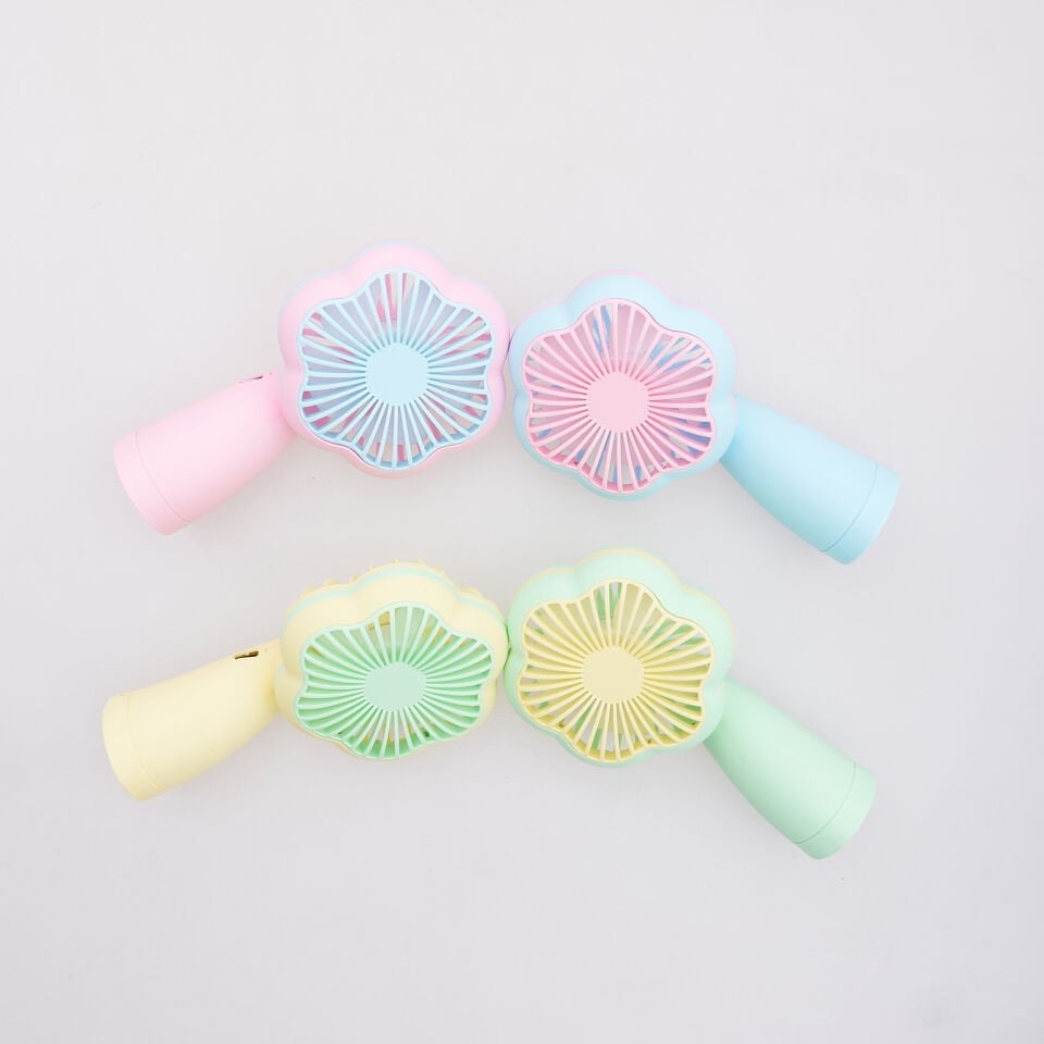 RAD MİNİ FAN - IŞIKLI GÜLLÜ