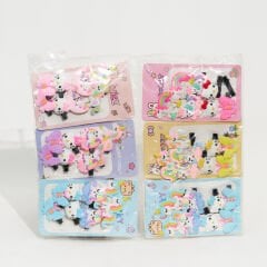 CARD FIGURE CHILDREN SET BUCKLE KVS-130