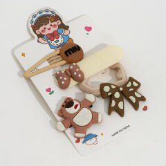 KARTLI FİGÜRLÜ ÇOCUK SET TOKA S-2