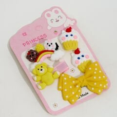 KARTLI FİGÜRLÜ ÇOCUK SET TOKA KVS-38