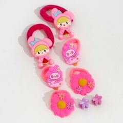 KARTLI FİGÜRLÜ ÇOCUK SET TOKA KVS-120